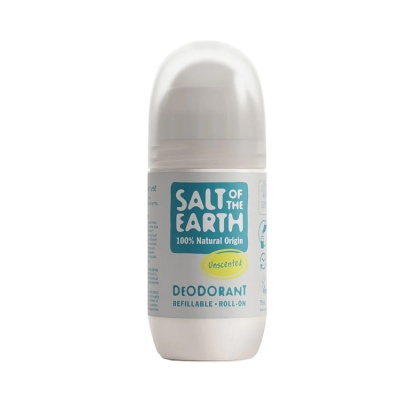 Salt of the Earth Unscented Refillable Roll-On Deodorant 75ml